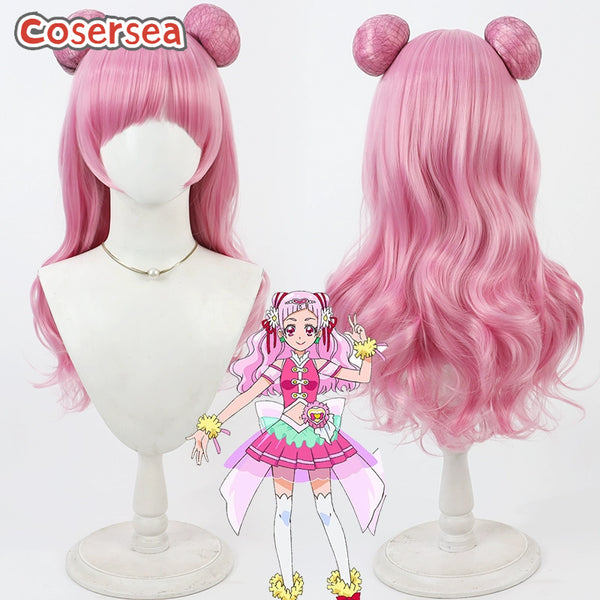 Futari wa Pretty Cure Cure Yell Nono Hana Cosplay Wigs