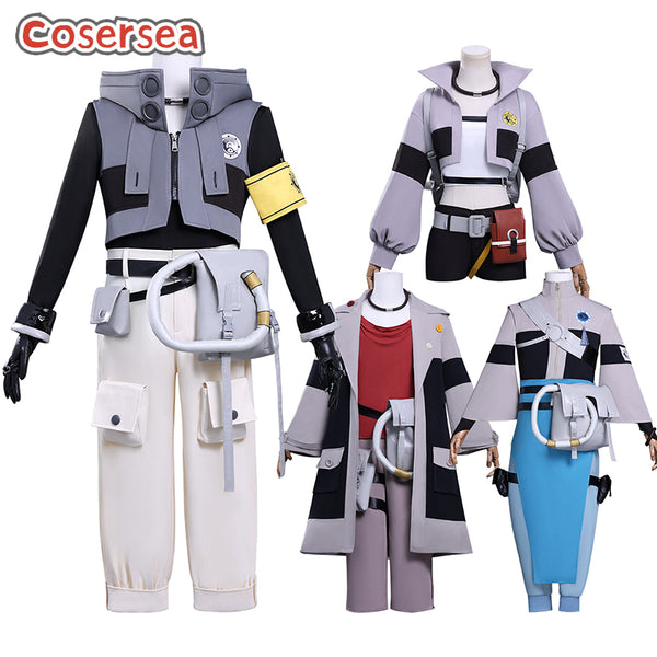 Cosersea Gachiakuta Zanka Nijiku Enjin Riyo Reaper Rudo Surebrec Cosplay Costume