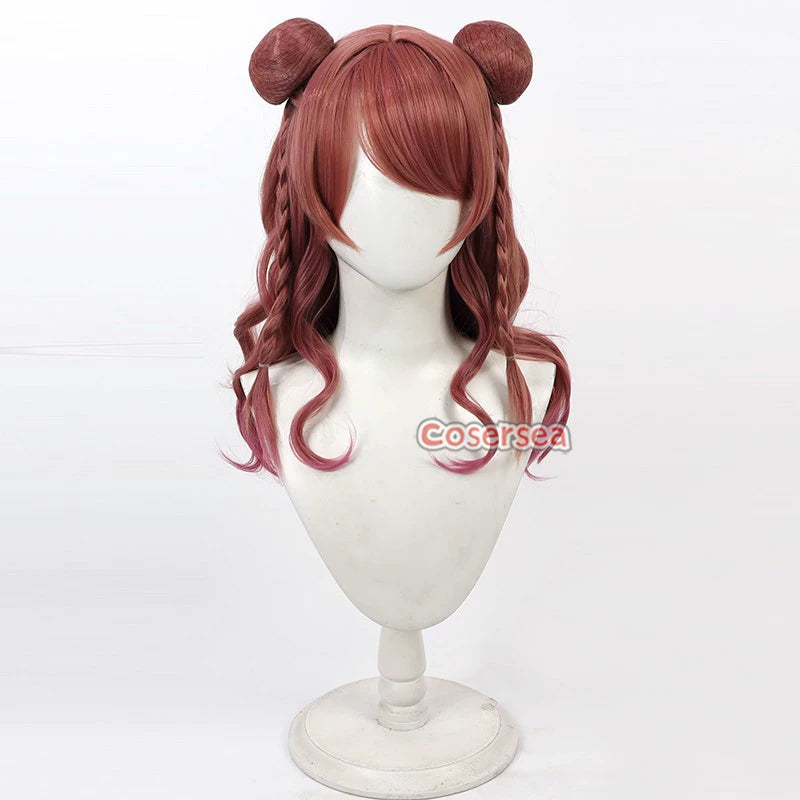 Gakuen Idolmaster Saki Hanami 50cm Gradient Color Cosplay Wigs – coserseas