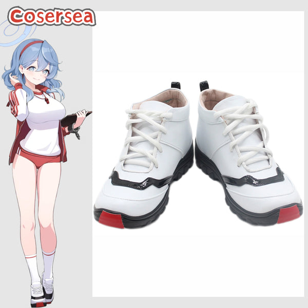 Game Blue Archive Amau Ako Cosplay Shoes
