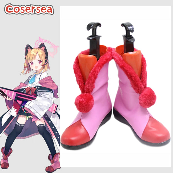 Game Blue Archive Saiba Momoi Cosplay Shoes