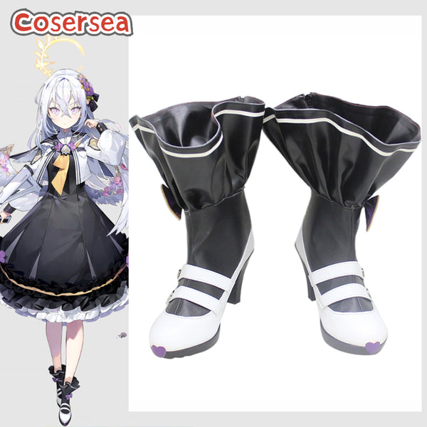Game Blue Archive Shirasu Azusa Cosplay Shoes