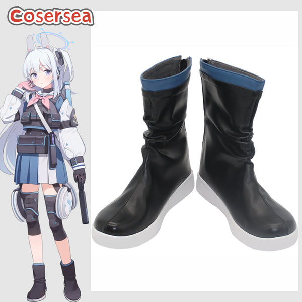 Game Blue Archive Tsukiyuki Miyako Cosplay Shoes