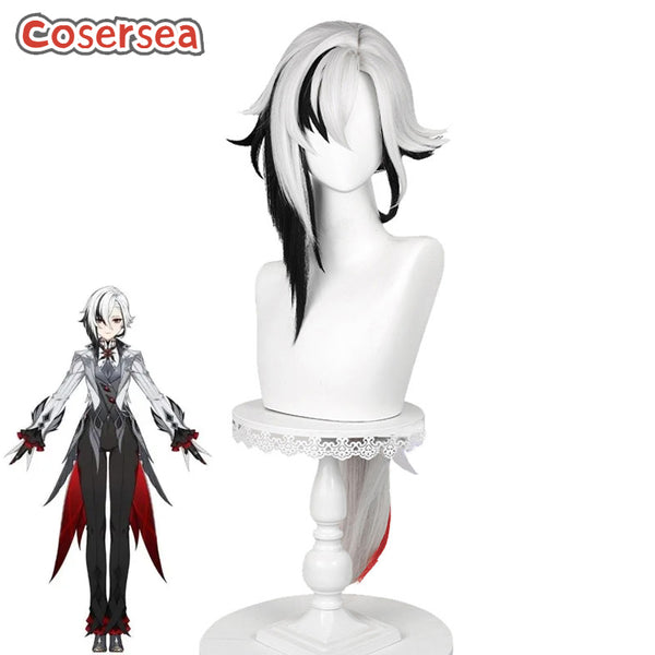 Genshin Impact Fatui Arlecchino Cosplay Wigs