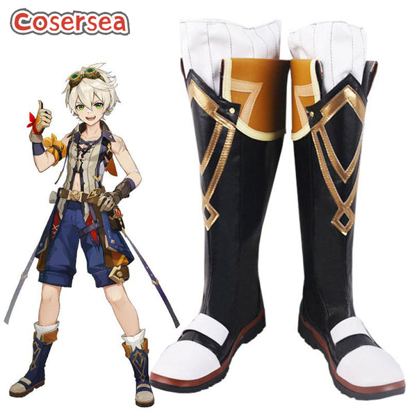 Game Genshin Impact Bennett Cosplay Shoes