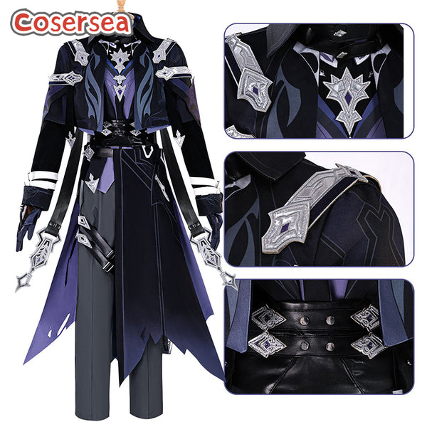 Cosersea Game Genshin Impact Kyryll Chudomirovich Flins Cosplay Costume