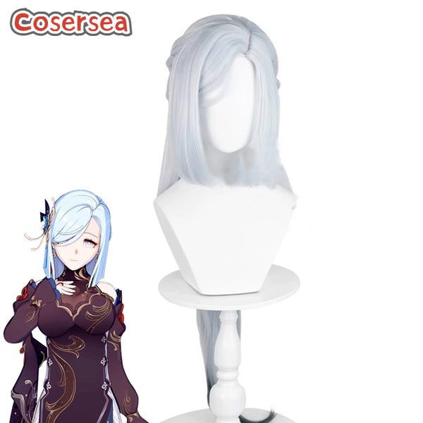 Game Genshin Impact Lantern Rite Shenhe 100cm Cosplay Wigs