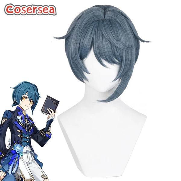 Game Genshin Impact Lantern Rite Xingqiu Cosplay Wigs