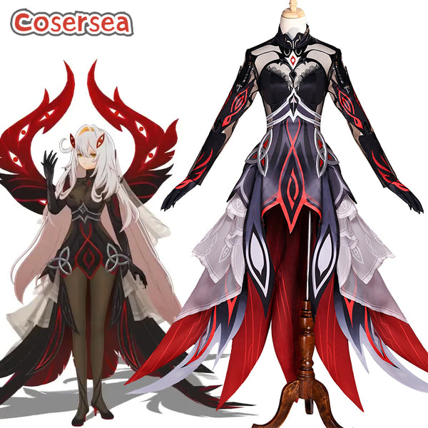 Cosersea Game Genshin Impact Ronova Ruler of Time Cosplay Costume
