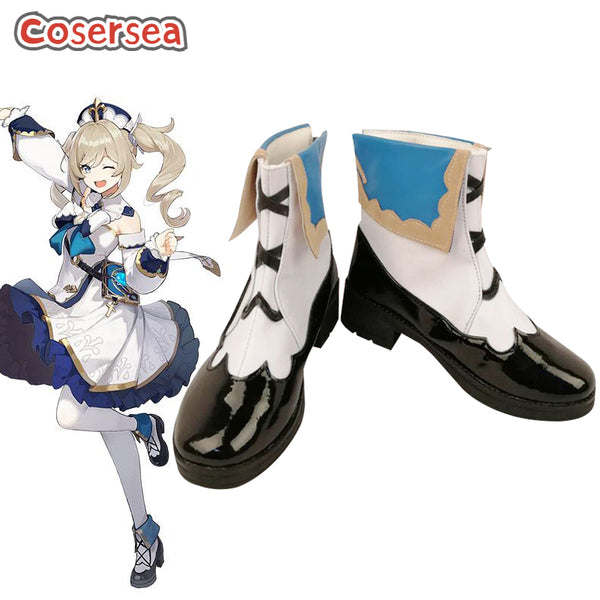 Game Genshin Impact Shining Idol Cosplay Shoes