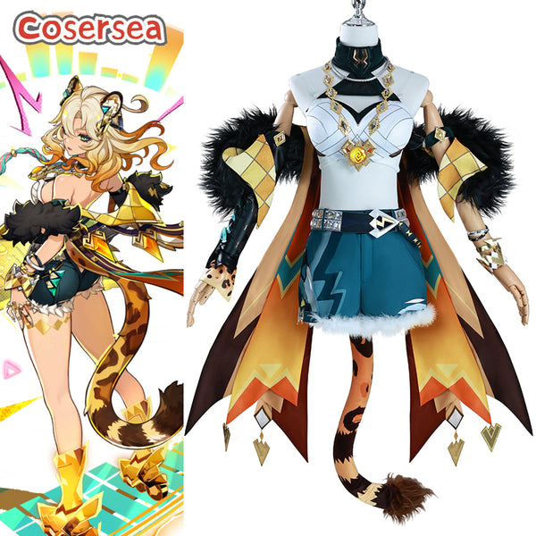 Game Genshin Impact Xilonen Natlan Cosplay Costume