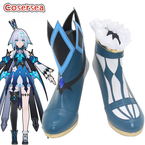 Cosersea Game Honkai: Star Rail Cerydra Cosplay Shoes