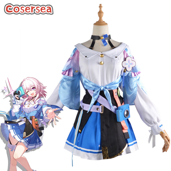 Game Honkai Star Rail March 7th Cosplay Costume