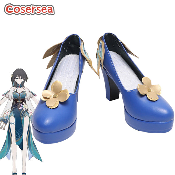 Game Honkai: Star Rail Ruan Mei Cosplay Shoes