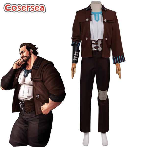 [Support Custom Size]Game LOL Arcane Vander Cosplay Costume