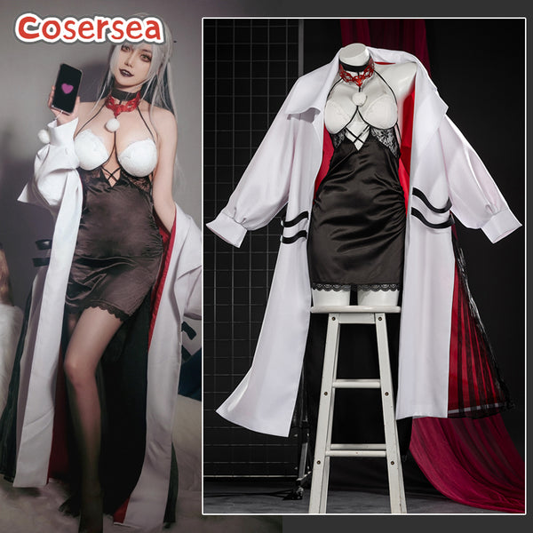 Cosersea Game Path to Nowhere Eleven Halloween Women Dress Cosplay Costume