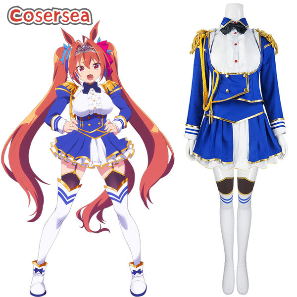 Cosersea Game Uma Musume: Pretty Derby Daiwa Scarlet Cosplay Costume