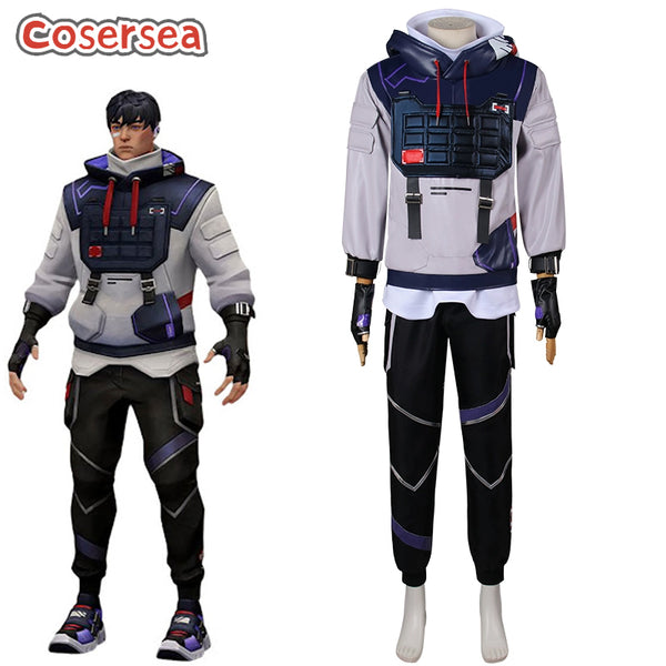 [Support Custom Size]Game Valorant ISO Duelist Agent Cosplay Costume