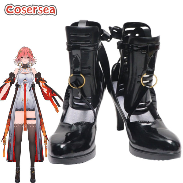 Game Wuthering Waves Changli Cosplay Shoes