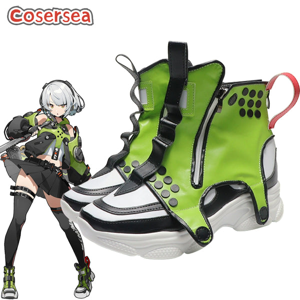 Game Zenless Zone Zero Anby Demara Cosplay Shoes
