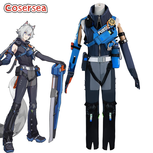 Game Zenless Zone Zero Seth Cosplay Costume