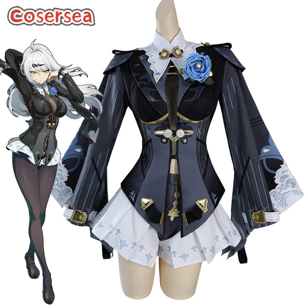 Cosersea Game Zenless Zone Zero Trails of Ink Yi Xuan Ruler of Time Cosplay Costume