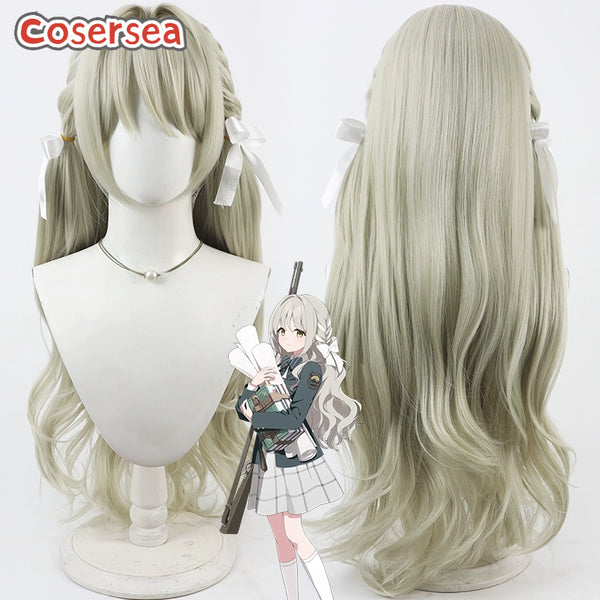 Cosersea Game Blue Archive Sakurai Miyo 80cm Long Wavy Cosplay Wigs