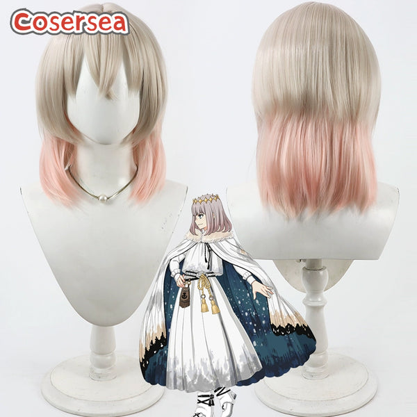 Cosersea Game Fate FGO Oberon Short Straight Mixed Color Cosplay Wigs
