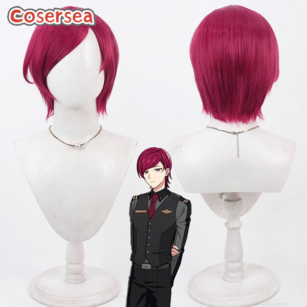 Cosersea Game Helios Rising Heroes Marion Blythe 30cm Hot Pink Cosplay Wigs