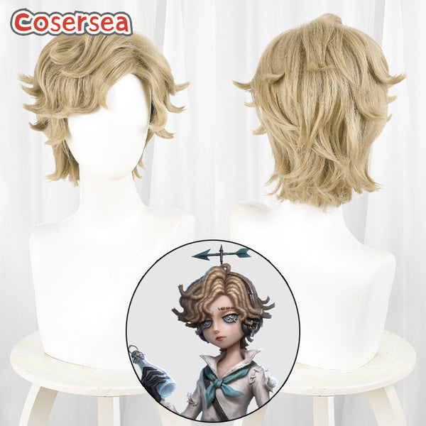 Cosersea Game Identity V Meteorologist Wendy Foote 38cm Light Brown Cosplay Wigs