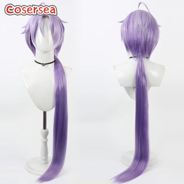 Cosersea Game NU: Carnival Kuya 100cm Long Light Purple Cosplay Wigs