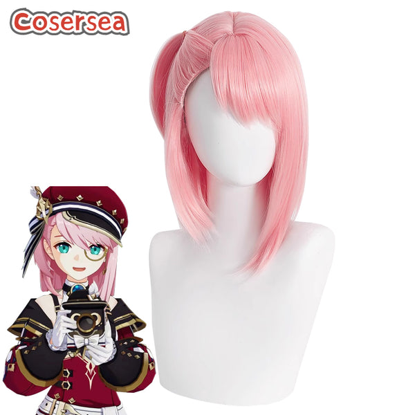 Genshin Impact Charlotte Cosplay Wigs