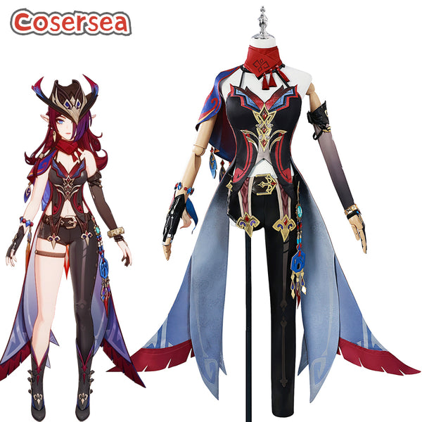 Game Genshin Impact Chasca Natlan Cosplay Costume
