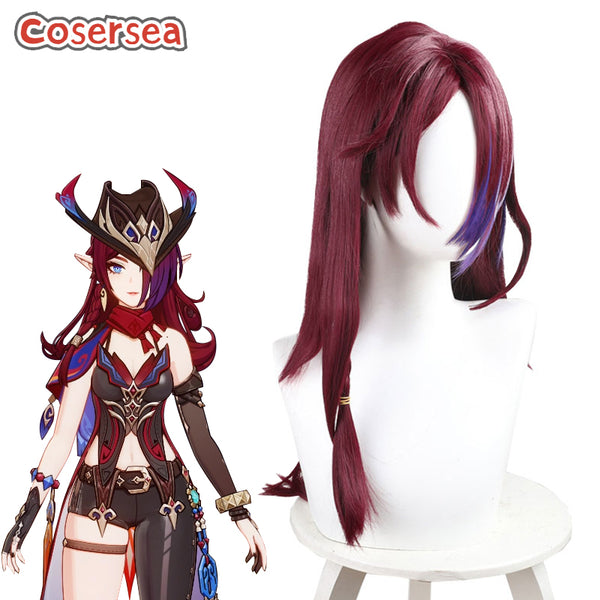 Genshin Impact Chasca Natlan Cosplay Wigs