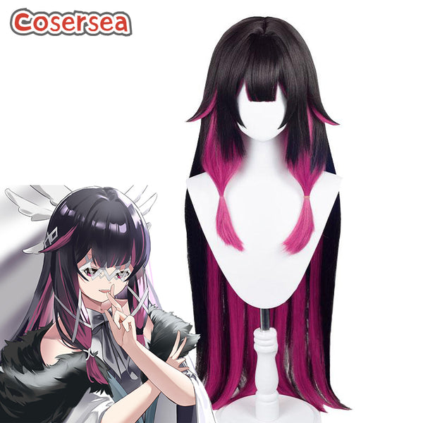 Genshin Impact Eleven Fatui Harbingers Damselette Columbina Cosplay Wigs
