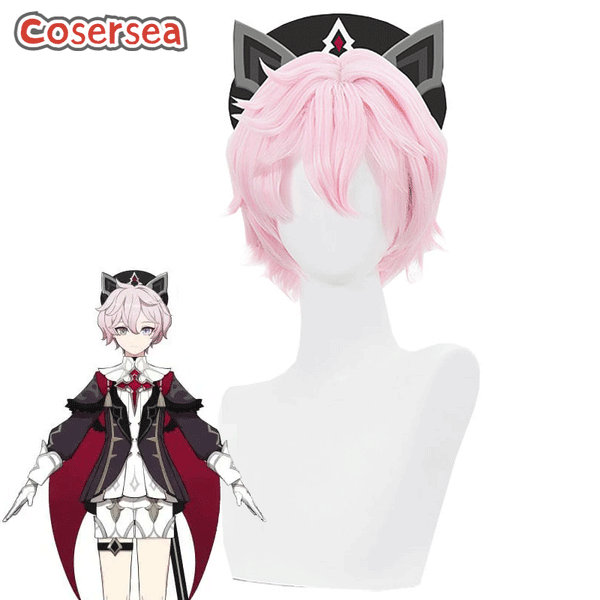 Genshin Impact Fontaine Dahlia Cosplay Wigs