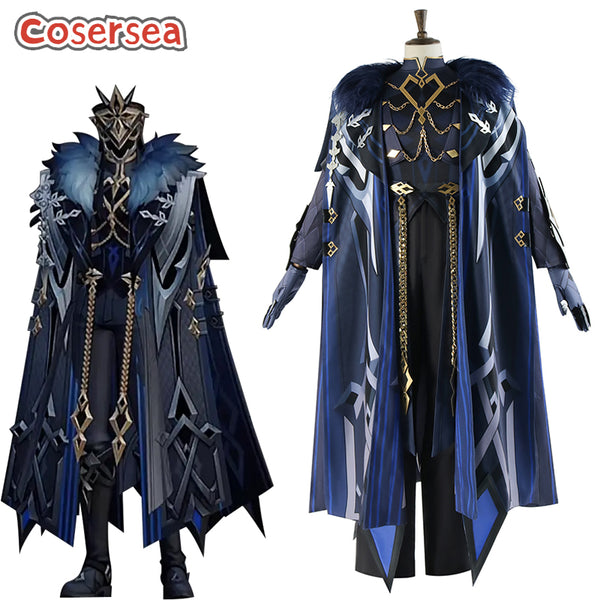 Cosersea Genshin Impact II Capitano Eleven Fatui Harbingers Cosplay Costume