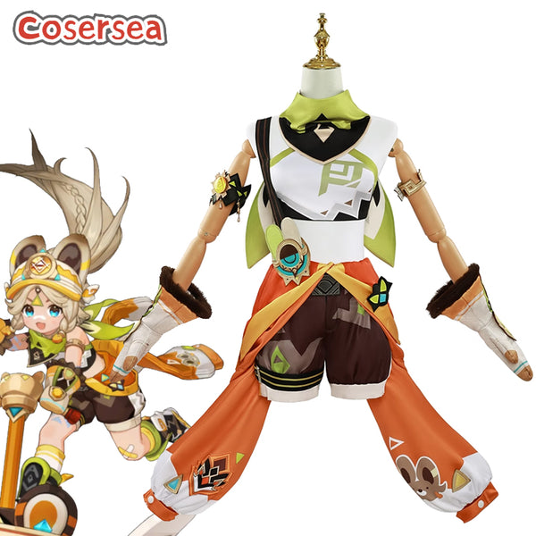 Game Genshin Impact Kachina Natlan Cosplay Costume