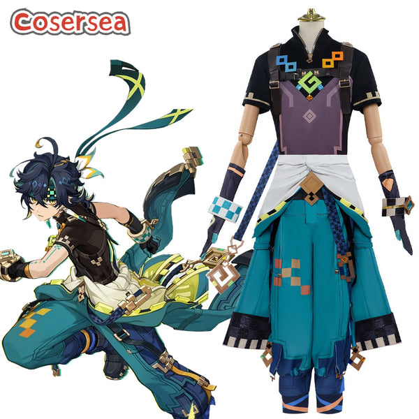 Game Genshin Impact Kinich Cosplay Costume
