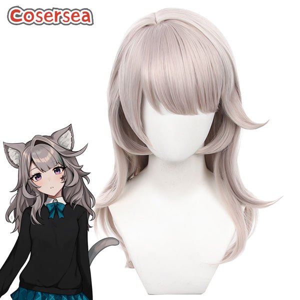 Genshin Impact Lynette Childhood Light Pink Cosplay Wigs