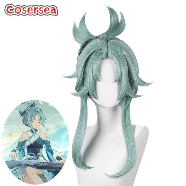 Game Genshin Impact Madame Ping Cosplay Wigs