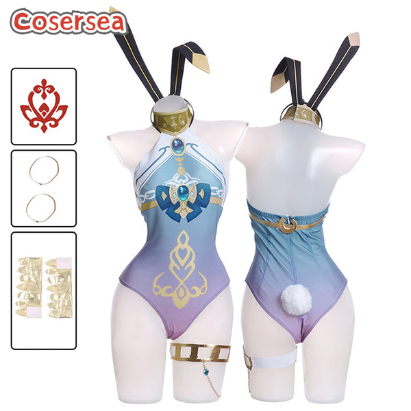 Genshin Impact Nilou Bunny Dress Cosplay Costume