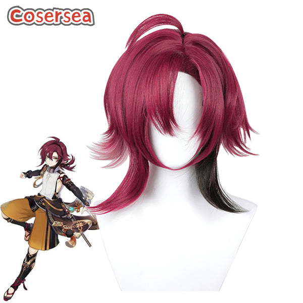 Genshin Impact Shikanoin Heizou Cosplay Wigs