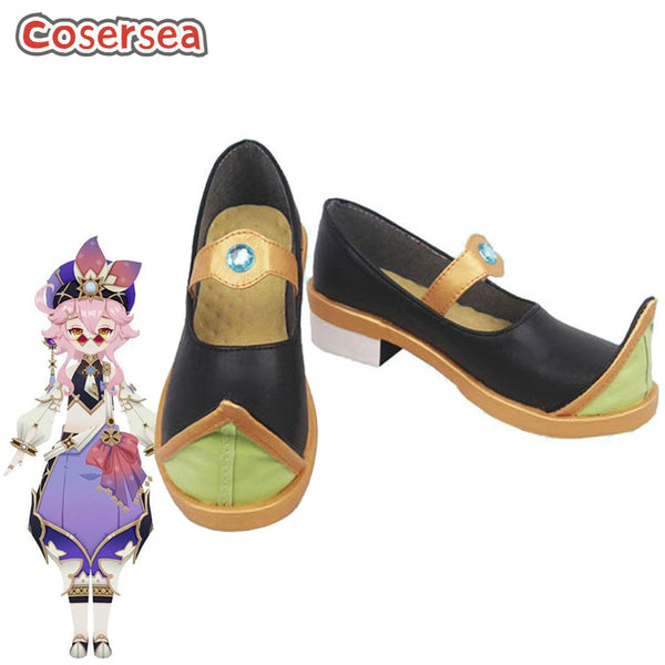 Game Genshin Impact Sumeru Dori Cosplay Shoes