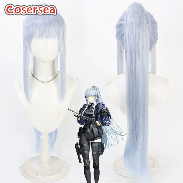 Girls' Frontline 2: Exilium Klukai 80cm Ponytail Cosplay Wigs