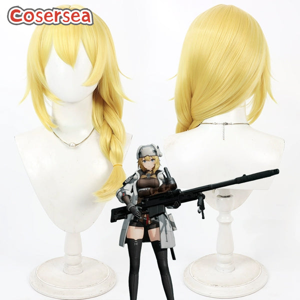 Girls' Frontline 2: Exilium Mosin Nagant 60cm Blonde Cosplay Wigs