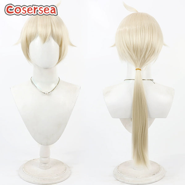 Girls' Frontline Groza 60cm Light Blonde Cosplay Wigs