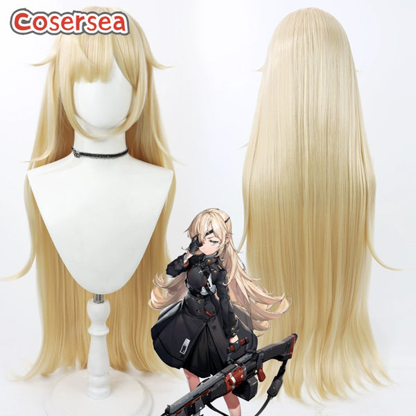 Cosersea Goddess of Victory: Nikke Guillotine 100cm Light Blonde Cosplay Wigs