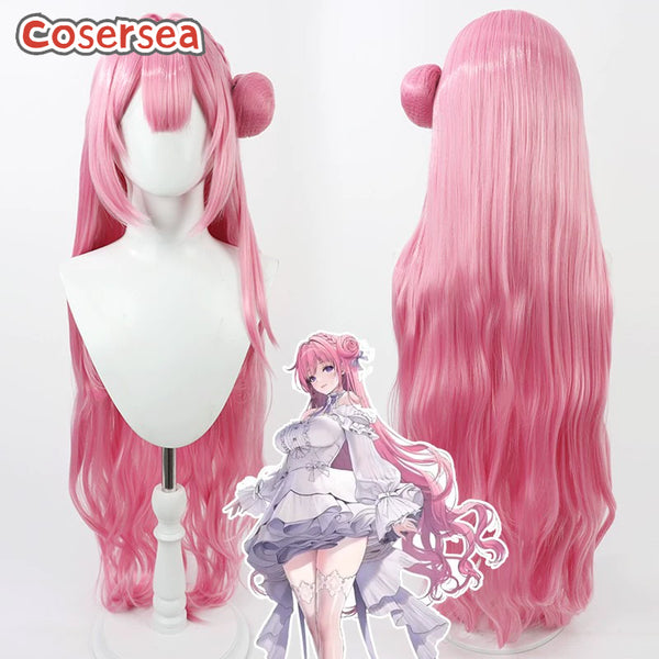 Goddess of Victory: Nikke Dorothy 100cm Pink Cosplay Wigs
