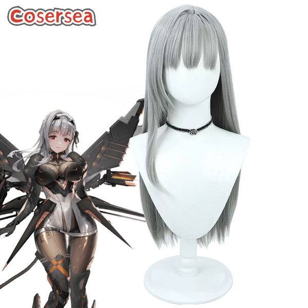 Goddess of Victory: Nikke Modernia 55cm Gray Cosplay Wigs
